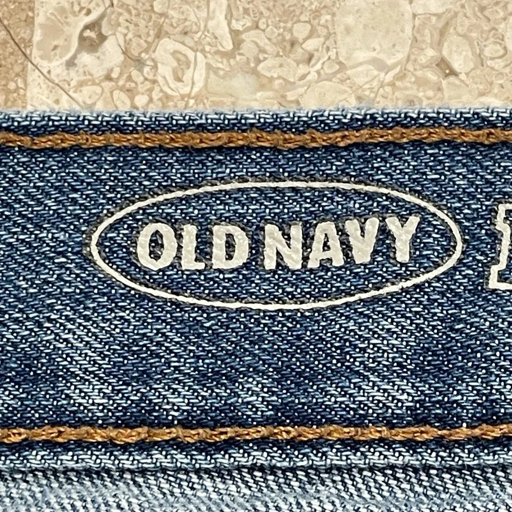 OLD NAVY Mens Famous Jeans Standard Regular Blue Straight Denim 32x29 Med‎ Wash